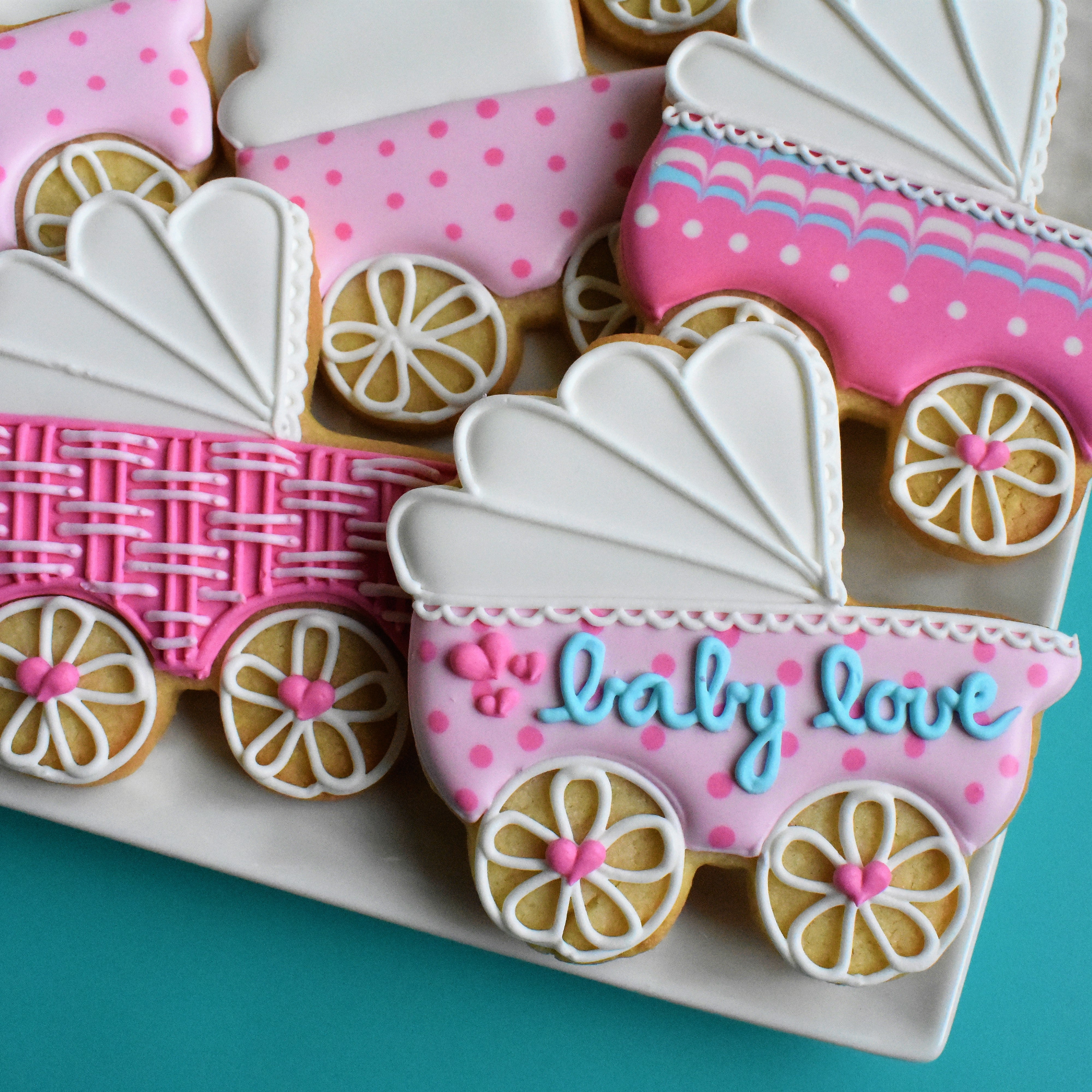 Baby buggy sale cookies