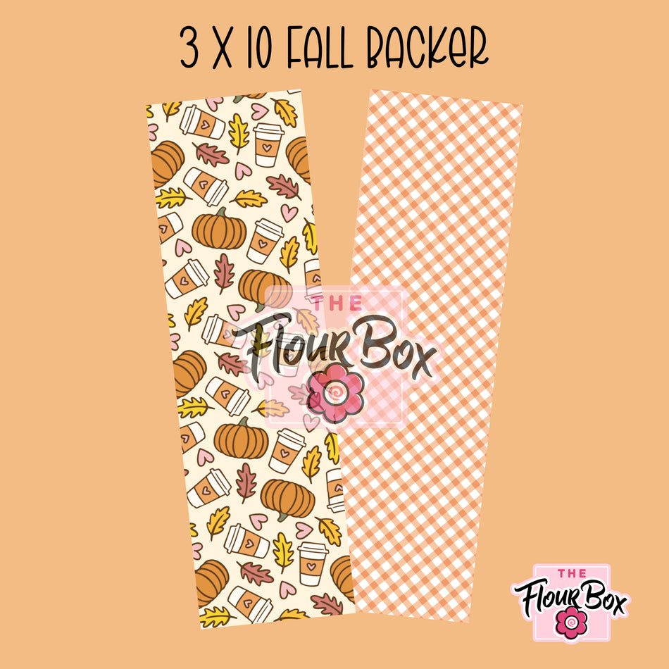 Fall Cookie BOX Backer - 3