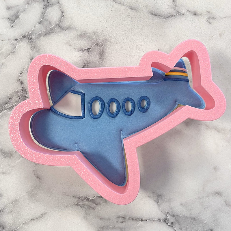 Airplane Flour Box Club Cookie Cutter