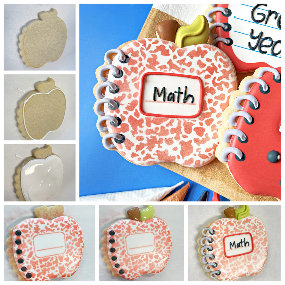 Apple Notebook Cookie Cutter