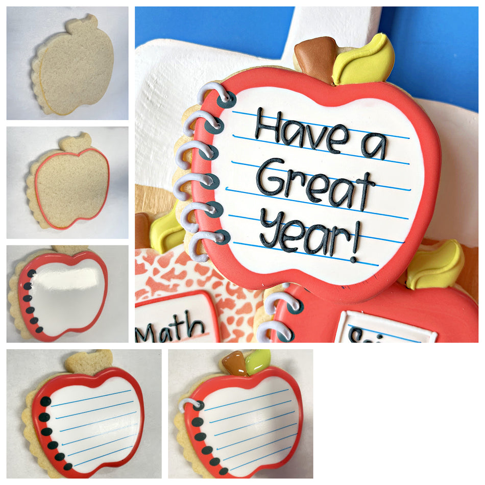 Apple Notebook Cookie Cutter