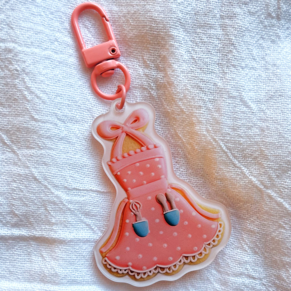 Apron Baking Keychain