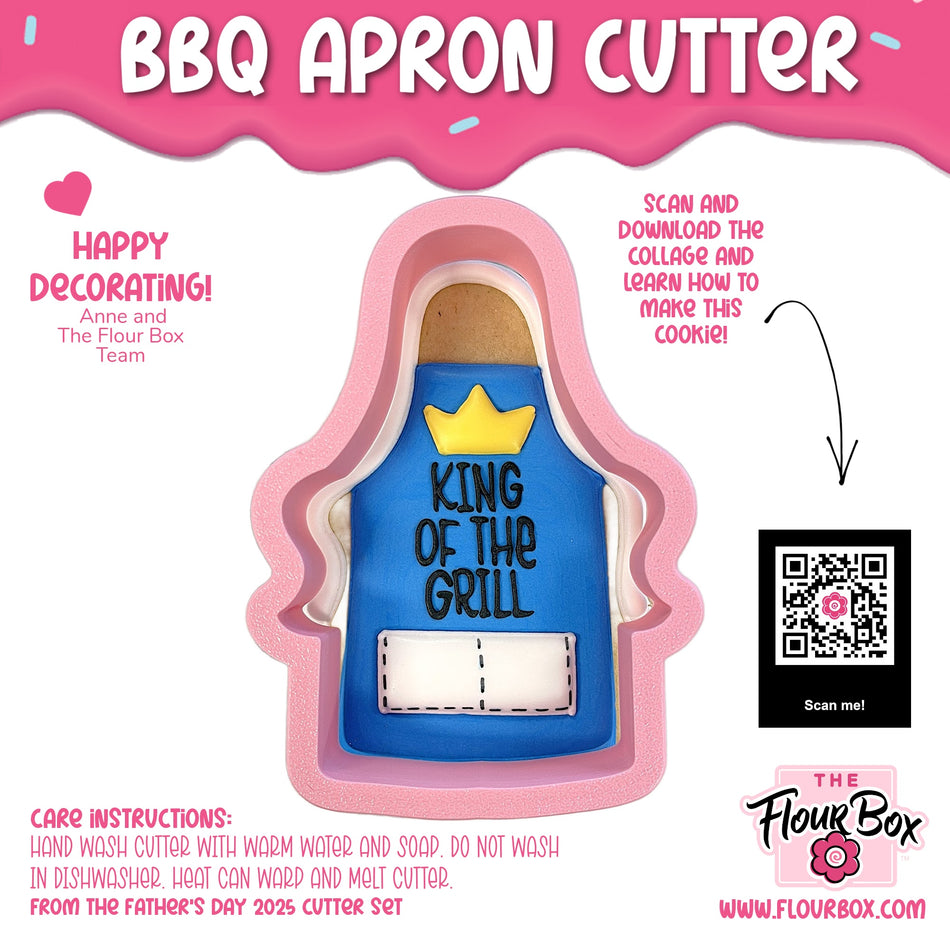 BBQ Apron Cookie Cutter