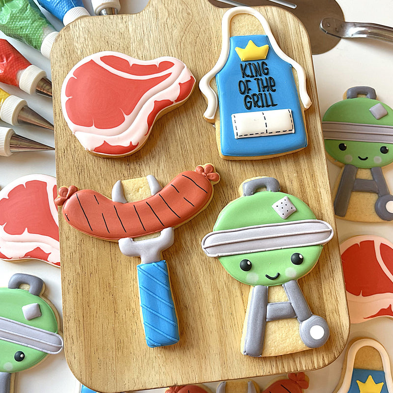 BBQ Cookie Cutter BUNDLE (4 cutters)