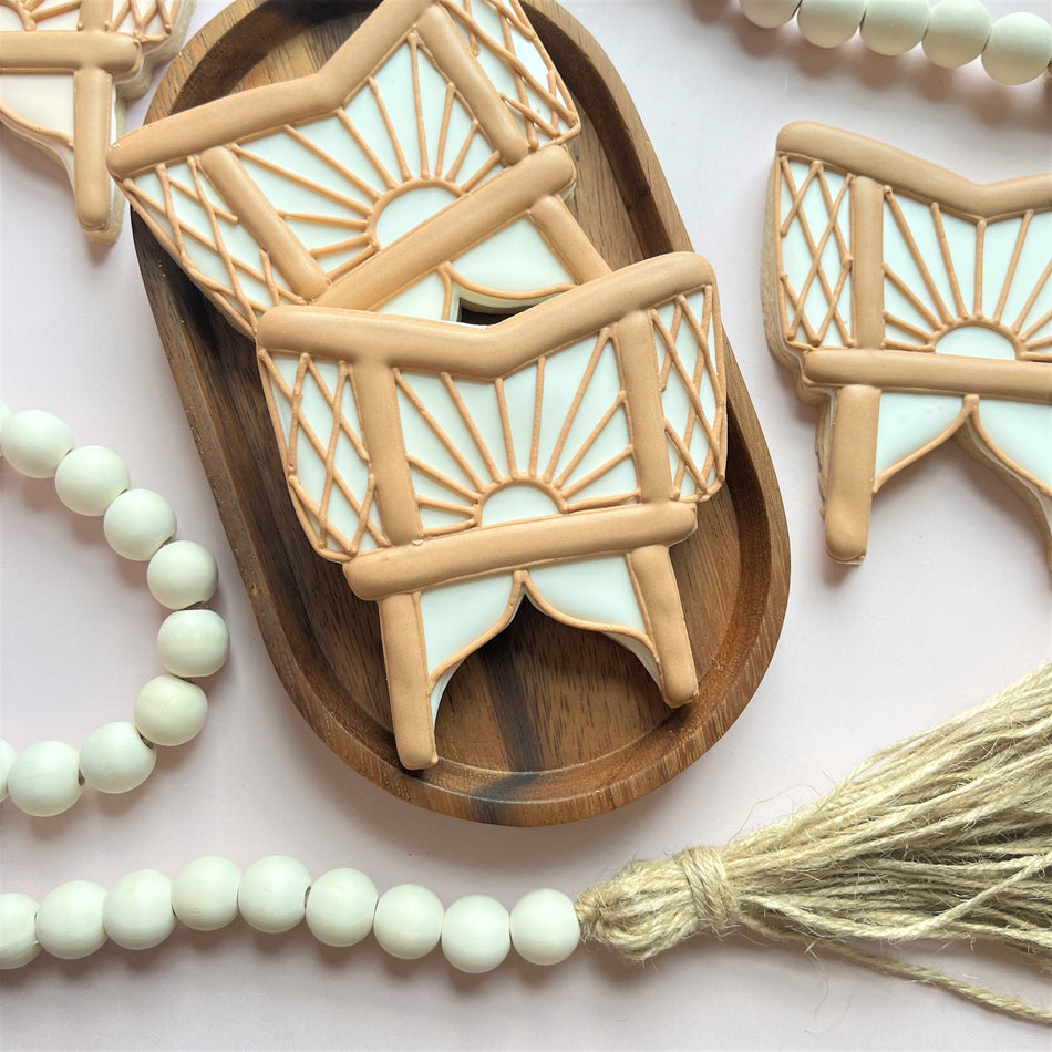 Boho Baby Online Cookie Decorating Class Recording with Optional Kit
