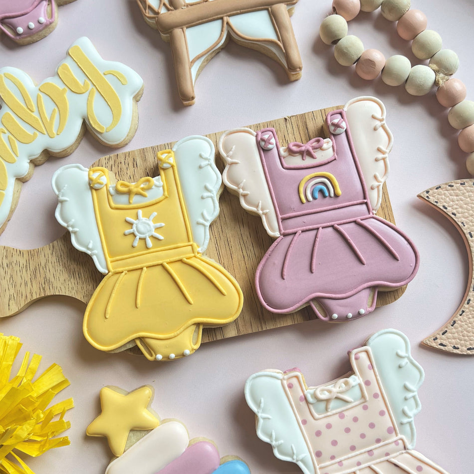 Boho Baby Online Cookie Decorating Class Recording with Optional Kit