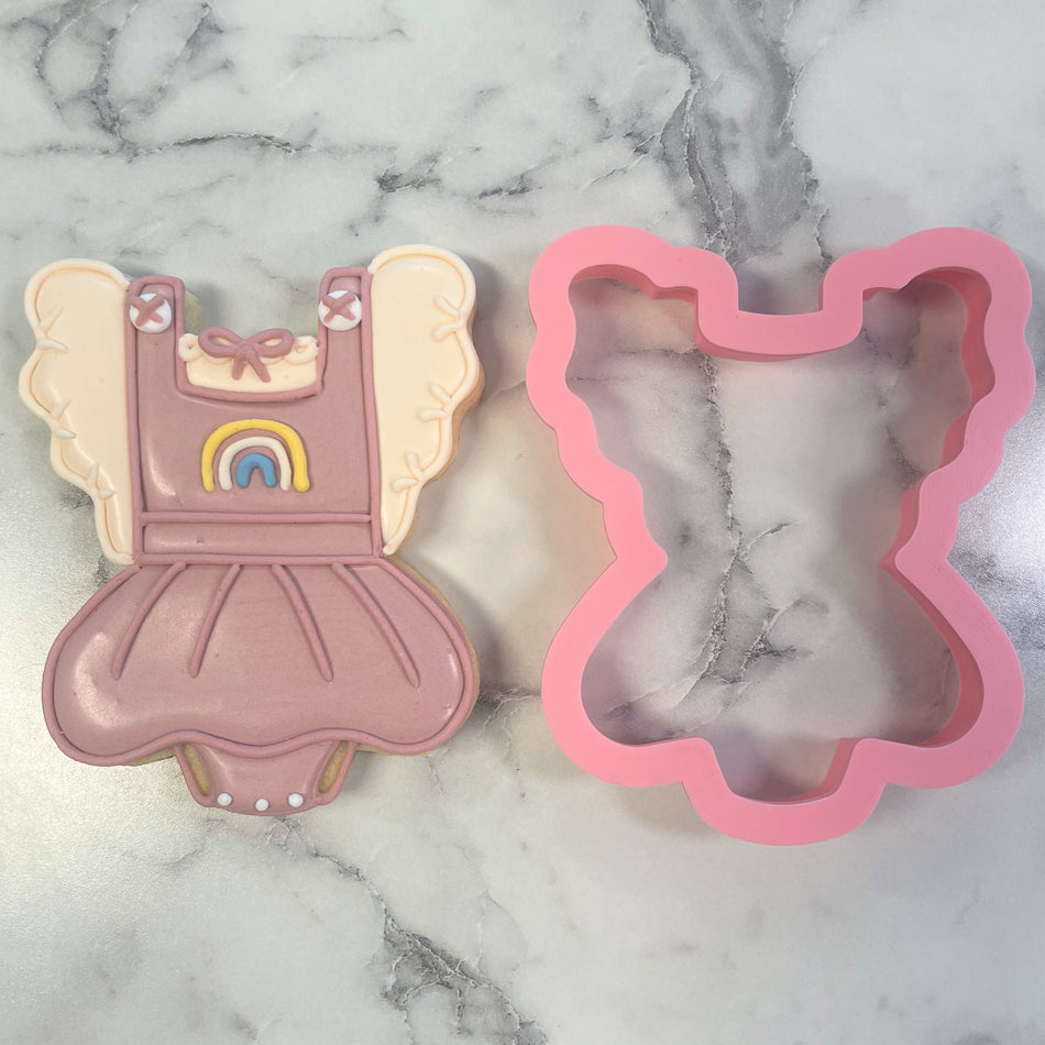 Baby Boho Dress Cookie Cutter