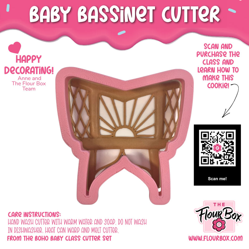 Baby Bassinet Cookie Cutter