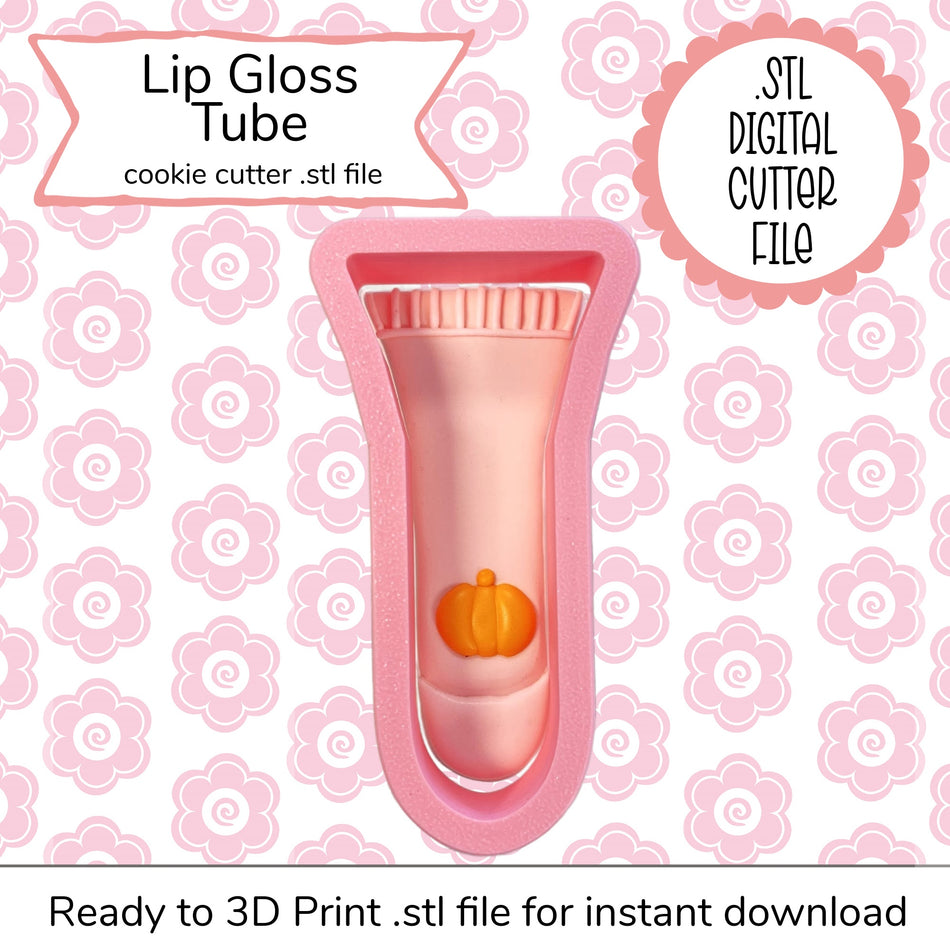 Lip Gloss Tube STL Cutter File (digital file)