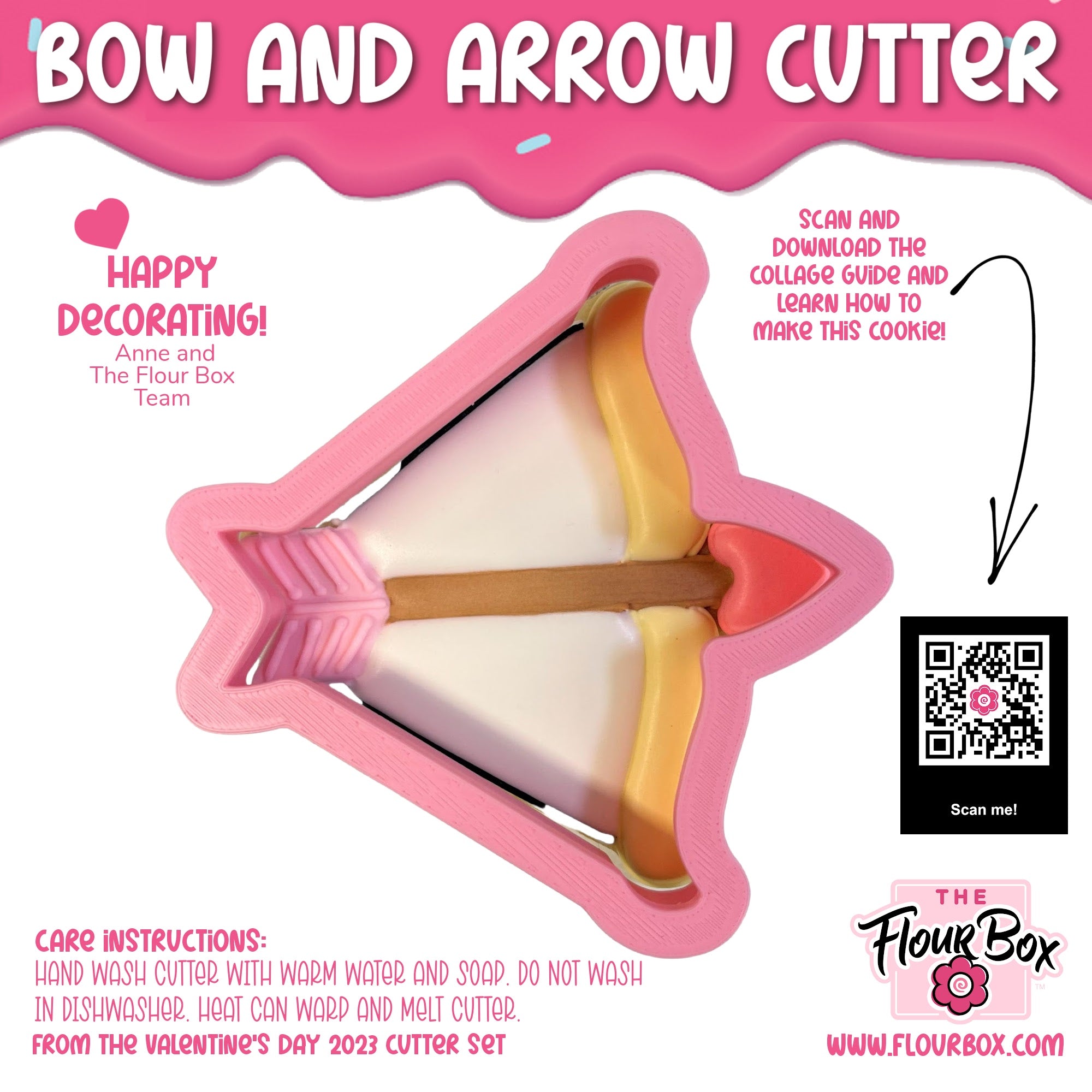Bow and Arrow Cookie Cutter