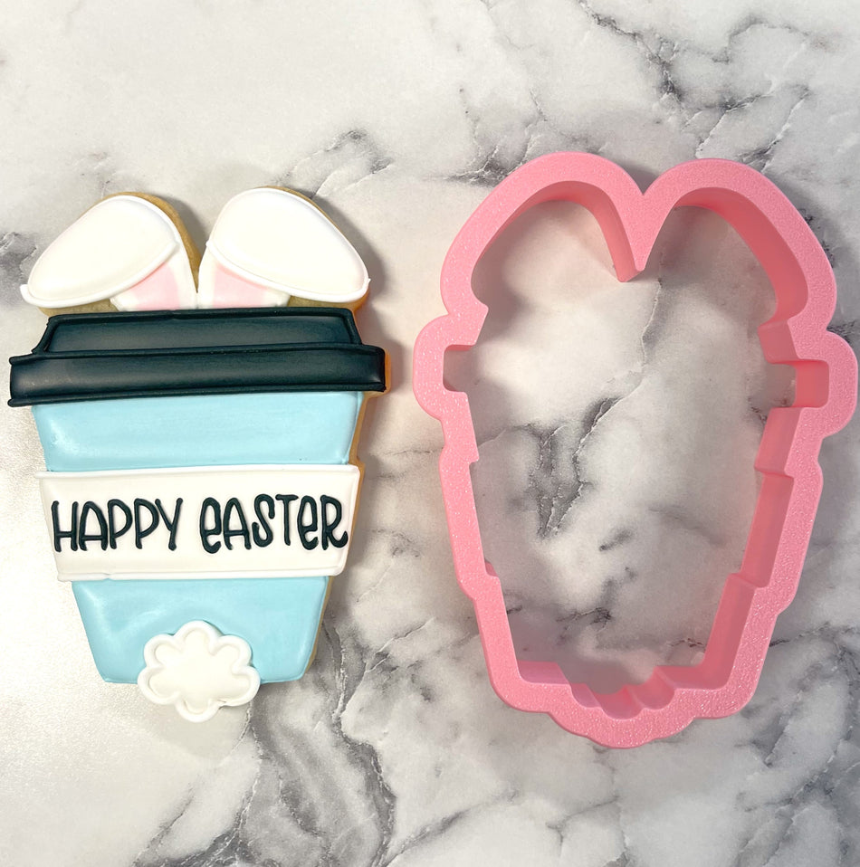 Bunny Latte Cookie Cutter