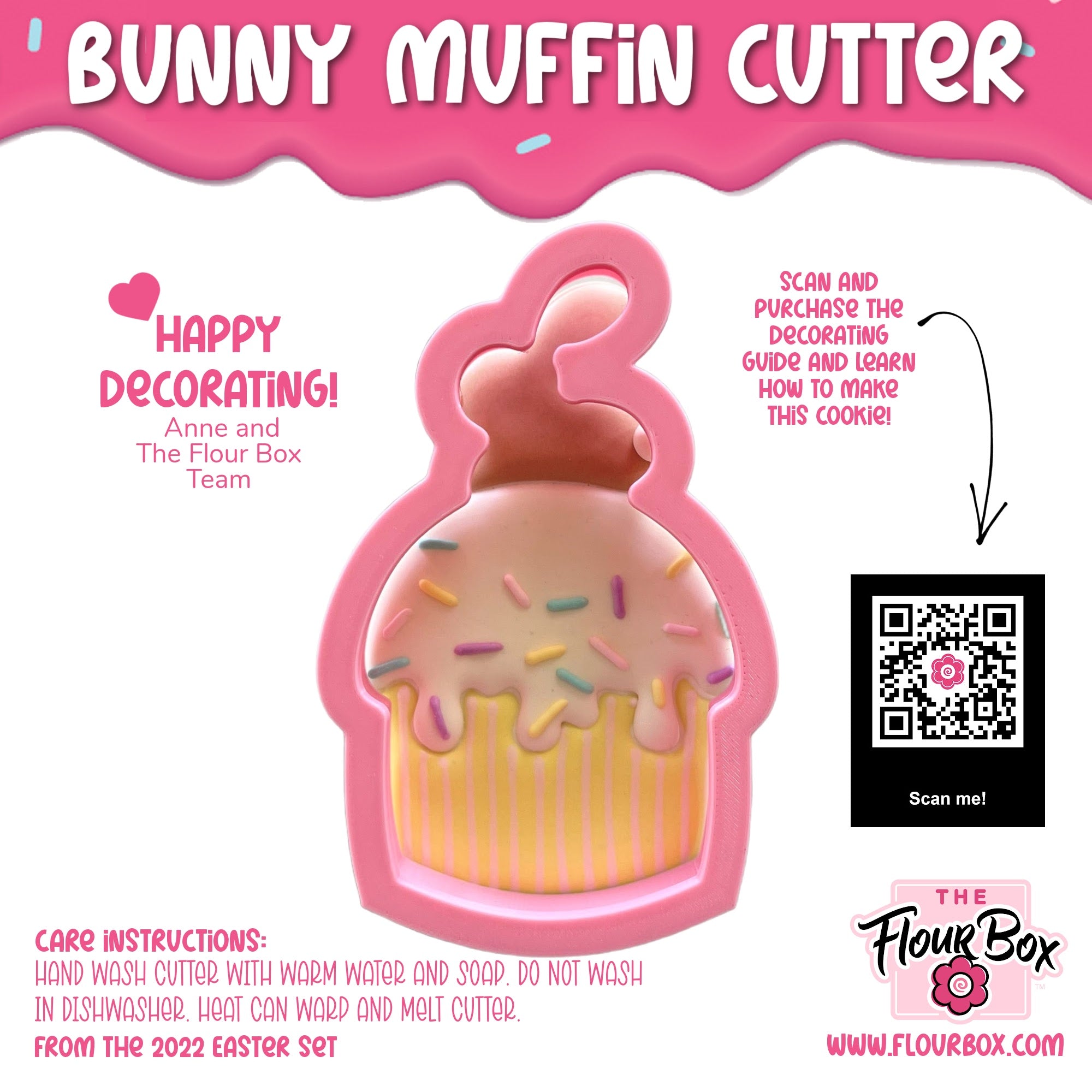 Bunny Muffin Cookie Cutter