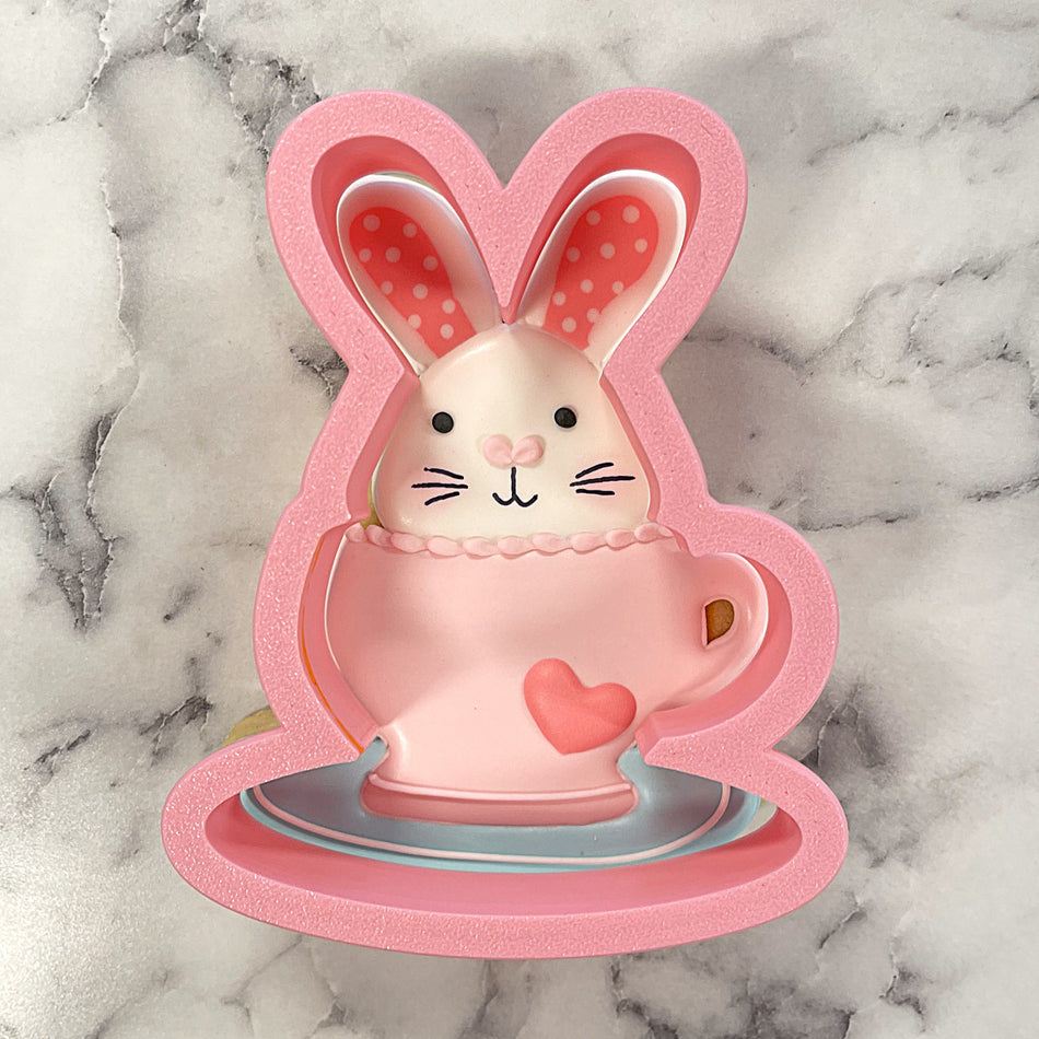 Bunny Tea Party Cookie Cutter BUNDLE (4 cutters)