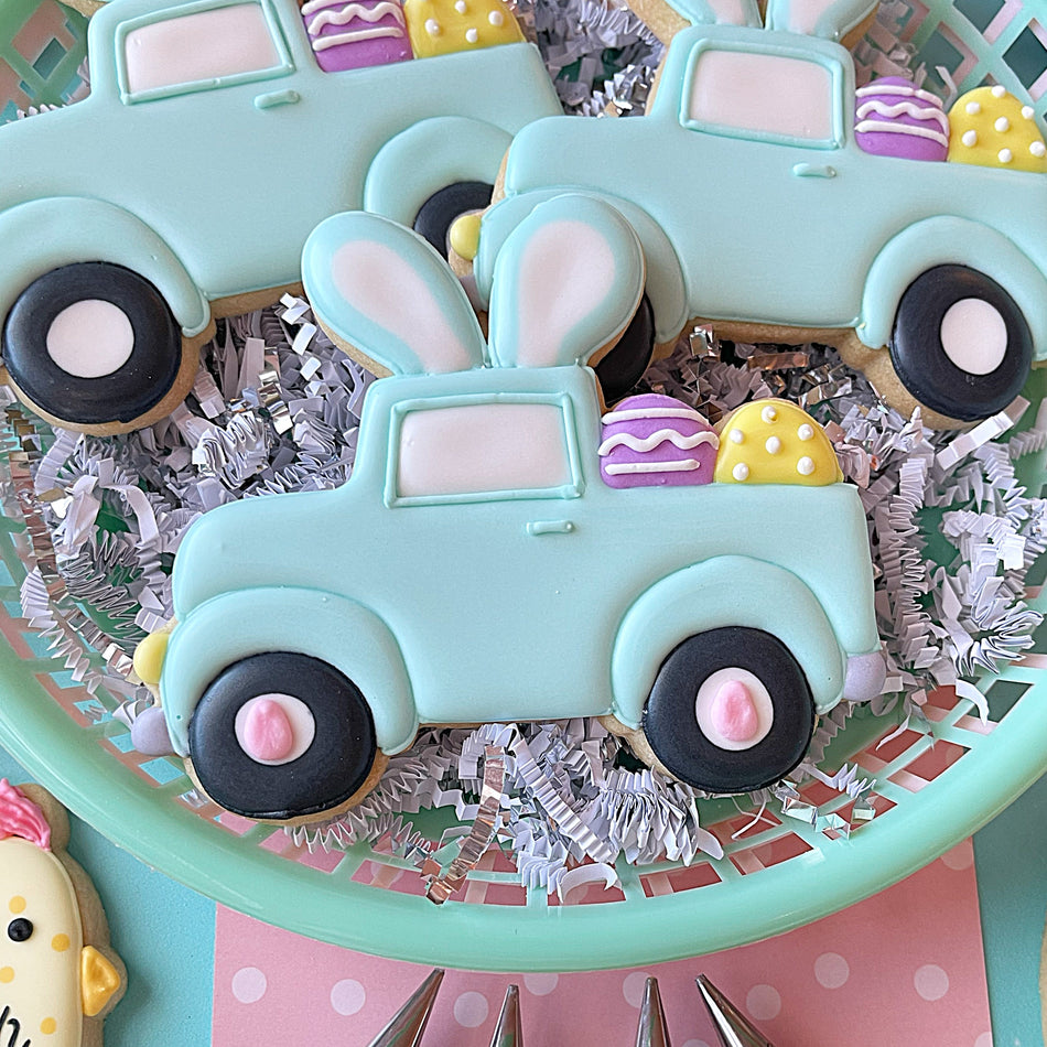 Easter on the Farm Cookie Cutter with Stencil BUNDLE