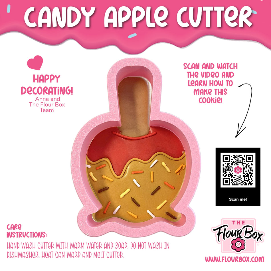 Candy Apple Cookie Cutter