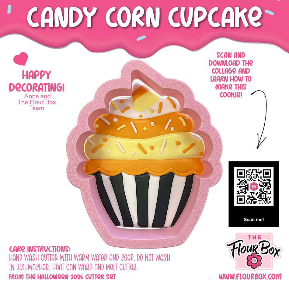 Candy Corn Cupcake Cookie Cutter