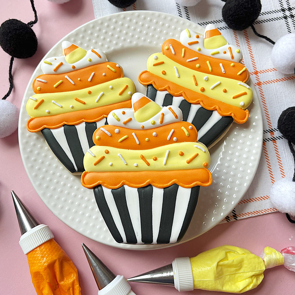 Candy Corn Cupcake Cookie Cutter