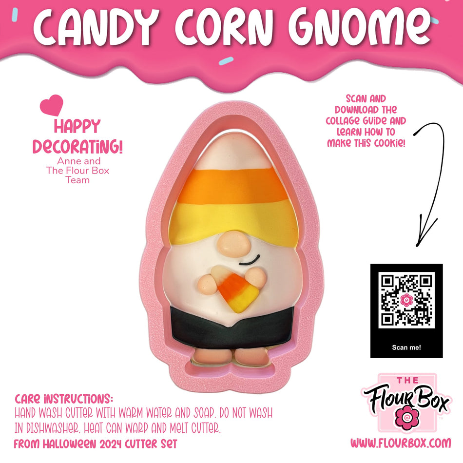 Candy Corn Gnome Cookie Cutter