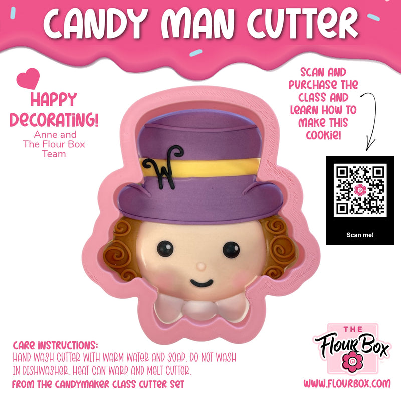 Candy Man Cookie Cutter