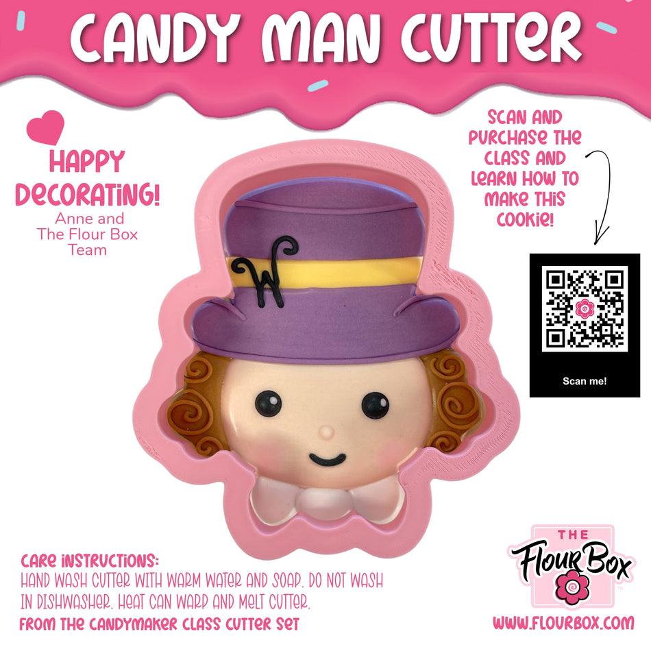 Candy Man Cookie Cutter
