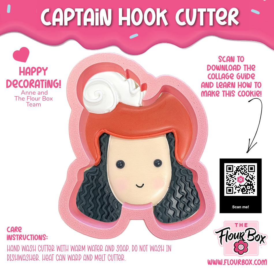Captain Hook Cookie Cutter