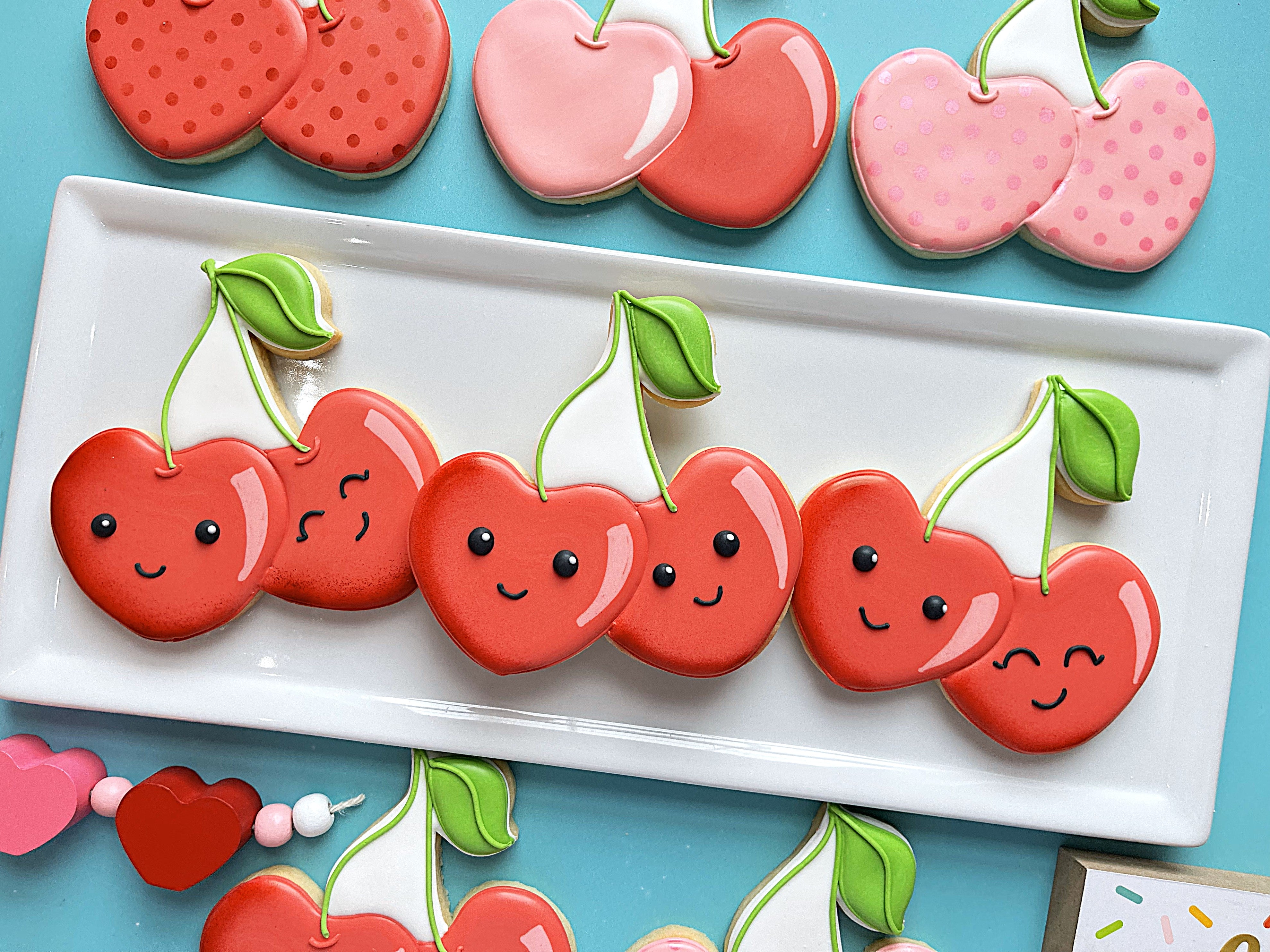Heart Cherry Cookie Cutter – The Flour Box
