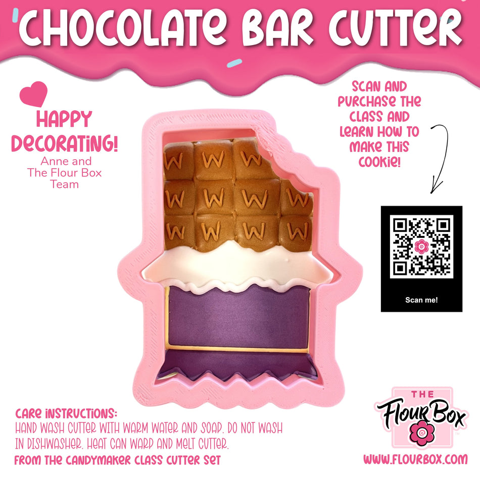 Chocolate Bar Cookie Cutter