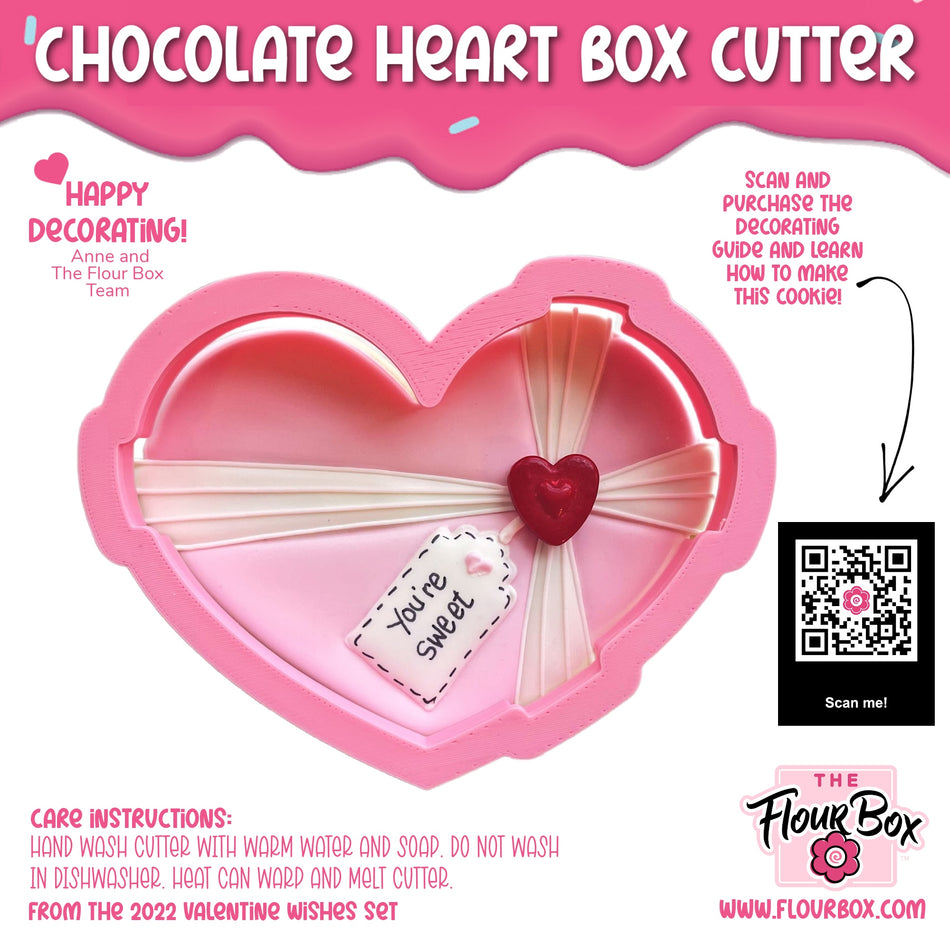Chocolate Heart Box Cookie Cutter