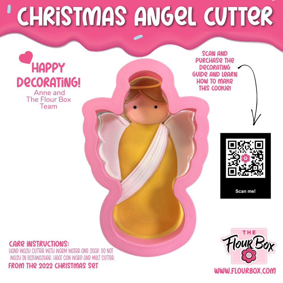 Christmas Angel Cookie Cutter