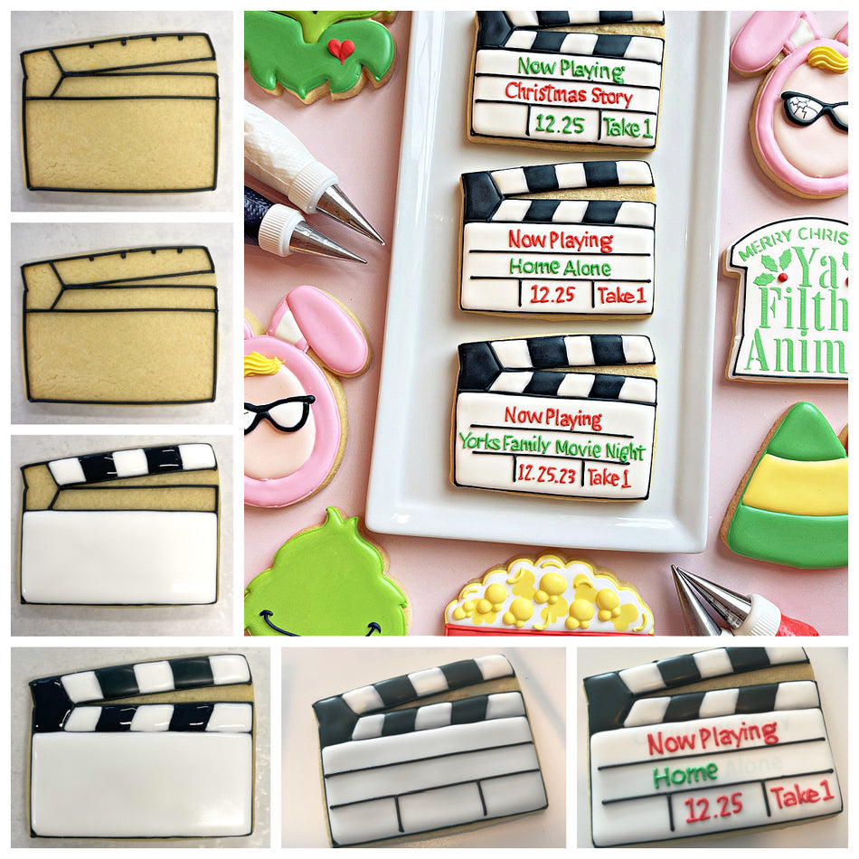 Clapperboard Cookie Cutter