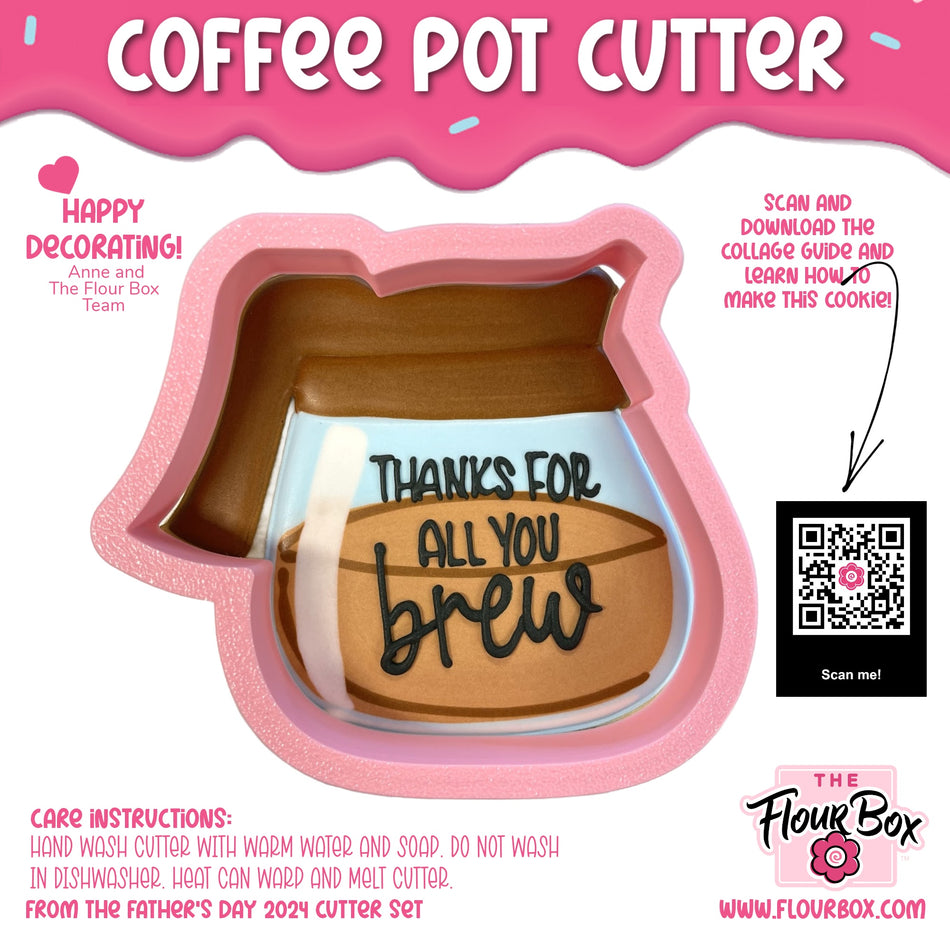 Coffee Pot Cookie Cutter