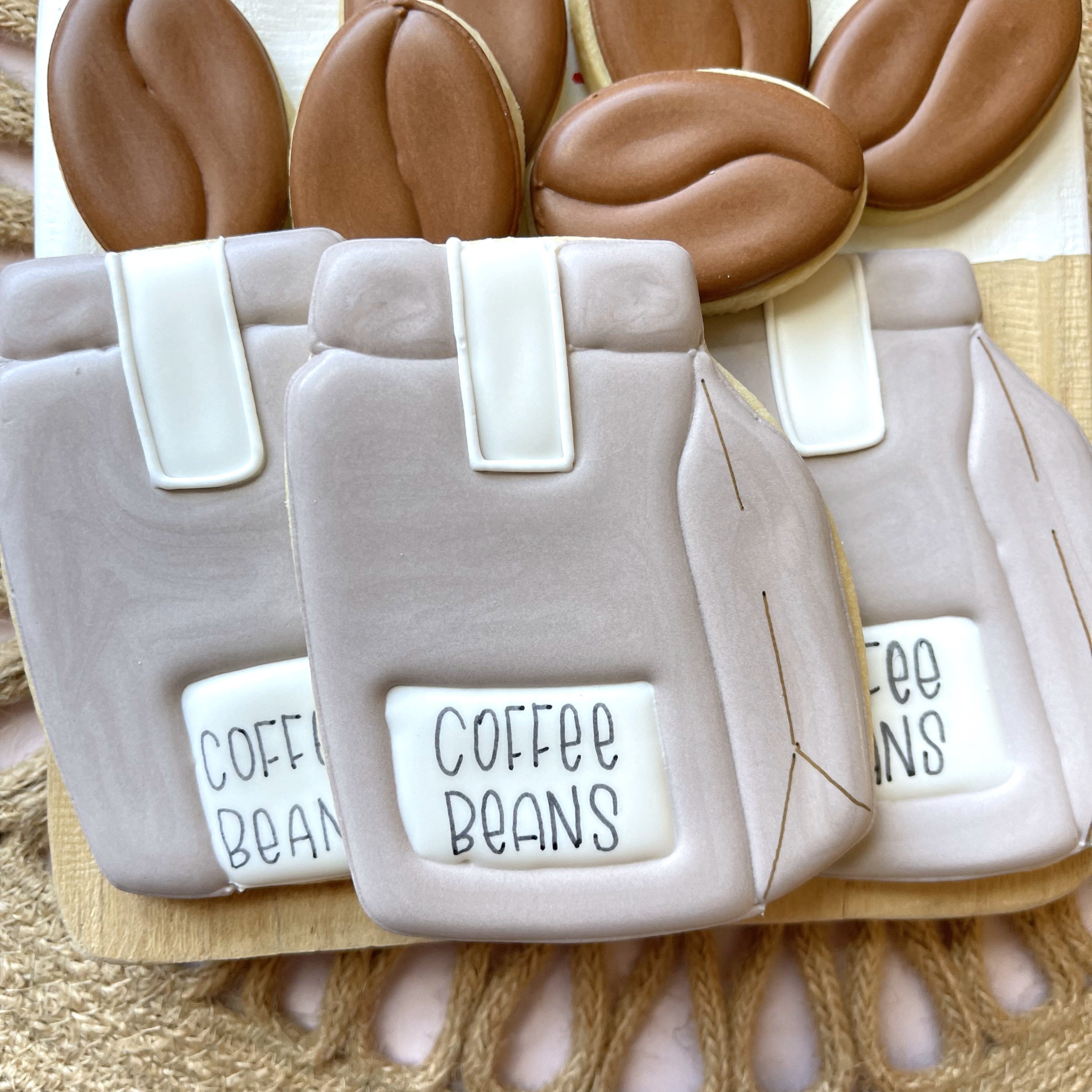 Coffee Bean Bag Cookie Cutter – The Flour Box