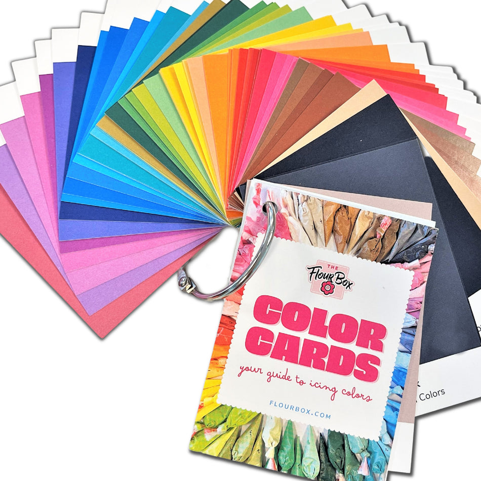 Flour Box Icing Color Cards Deck