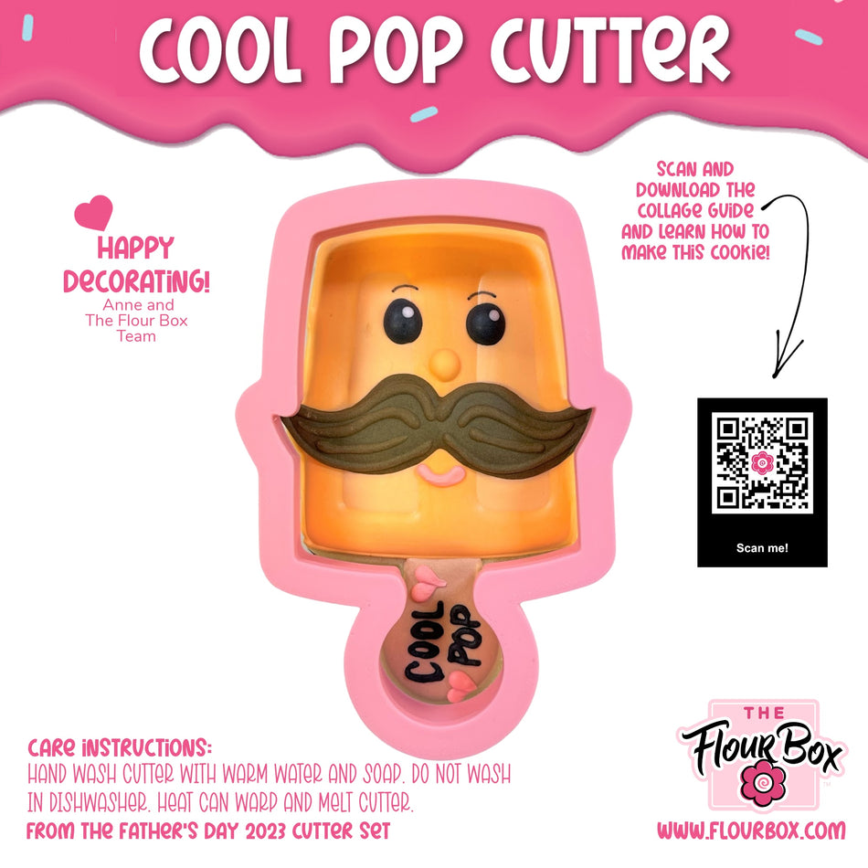 Cool Pop Cookie Cutter