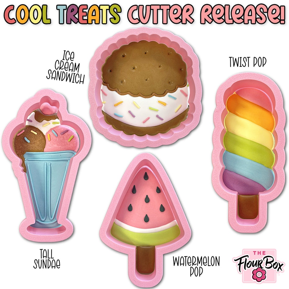 Cool Treats Cookie Cutter BUNDLE (4 cutters)