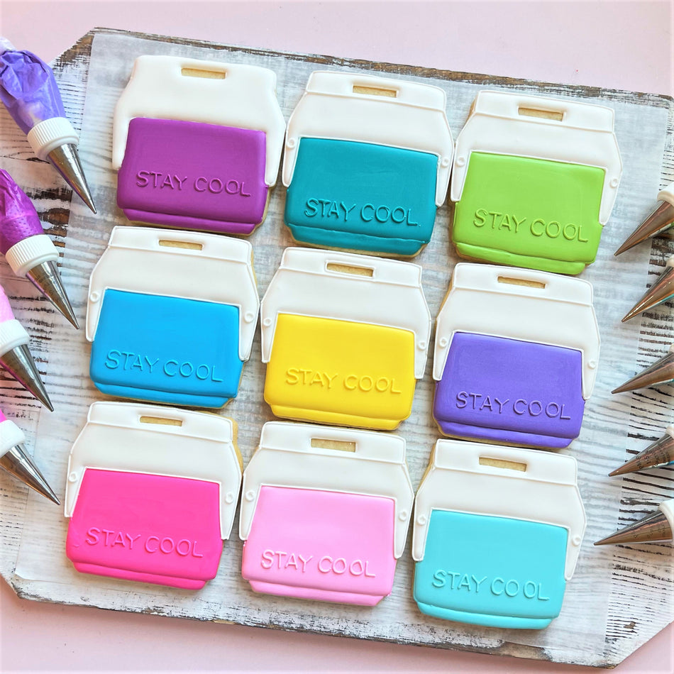 Retro Cooler Cookie Cutter