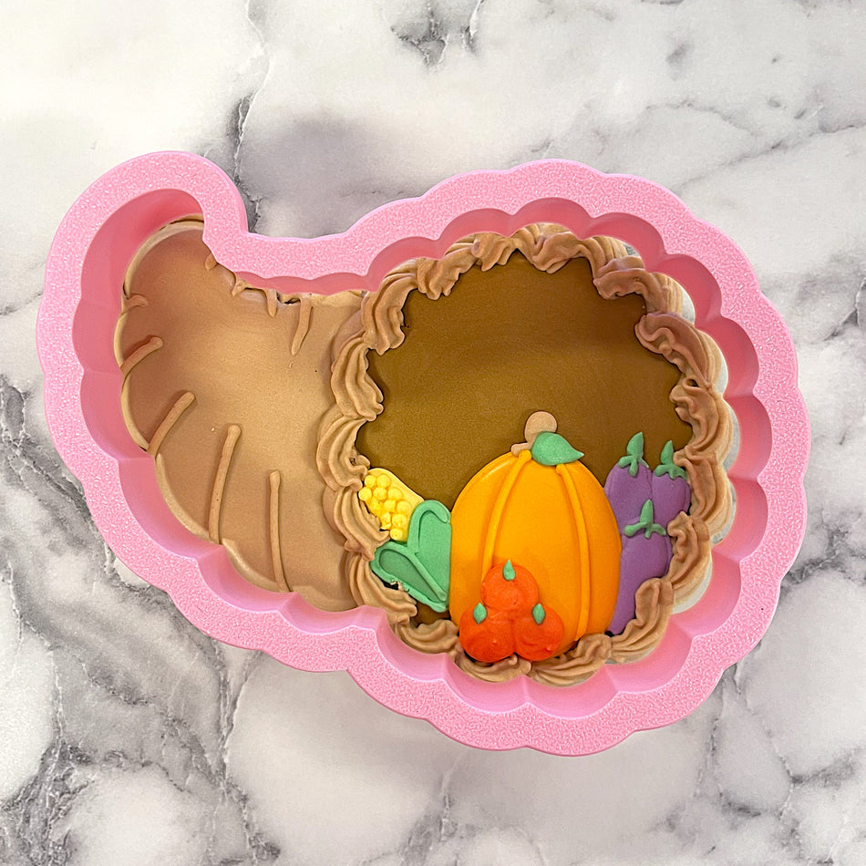Cornucopia Flour Box Club Cookie Cutter