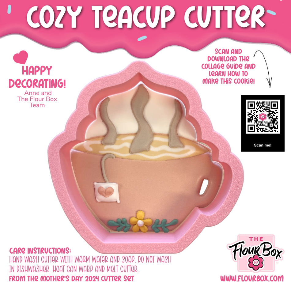 Cozy Teacup Cookie Cutter