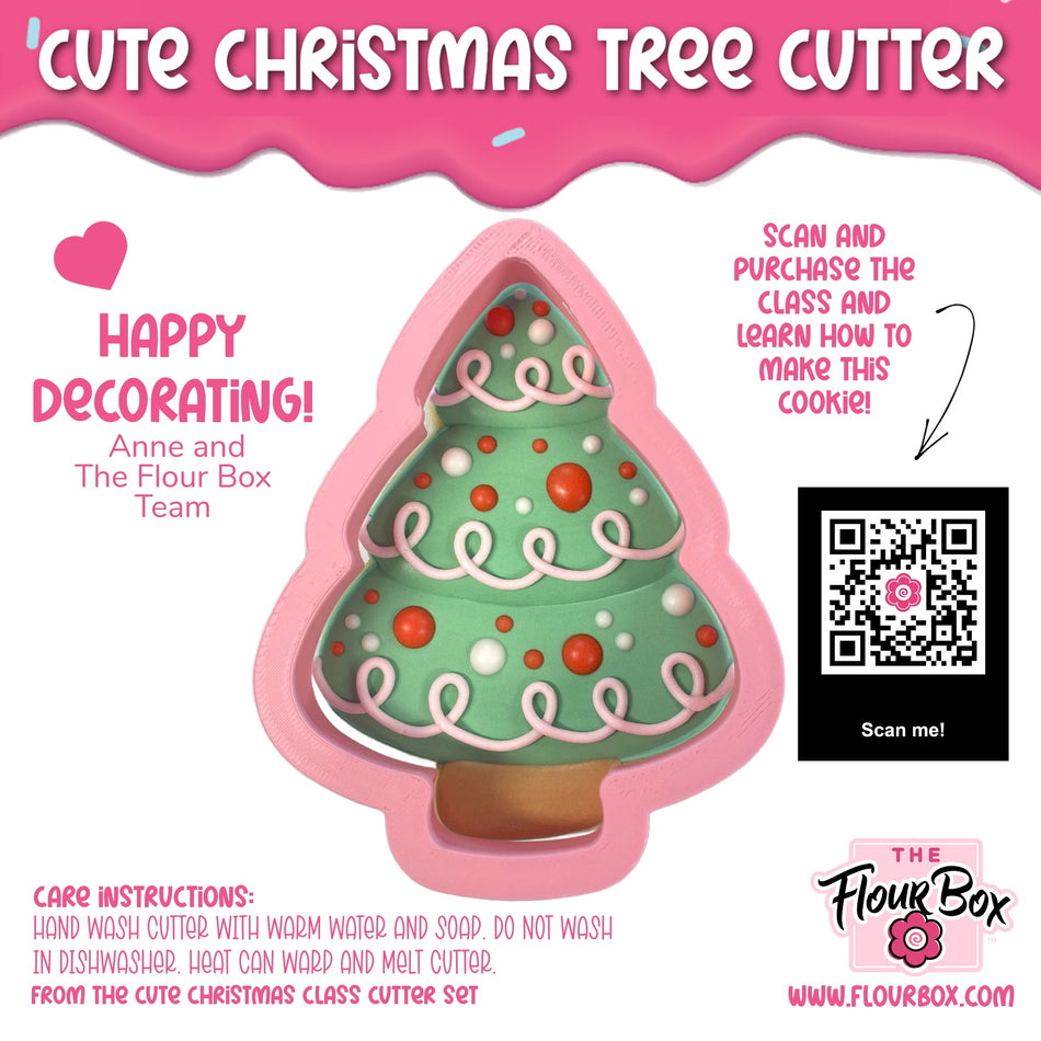 Cute Christmas Tree Cookie Cutter