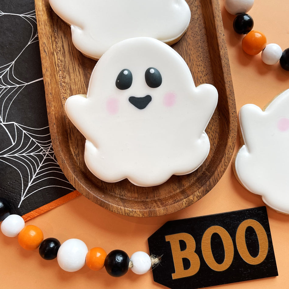 Cute Chubby Ghost Cookie Cutter