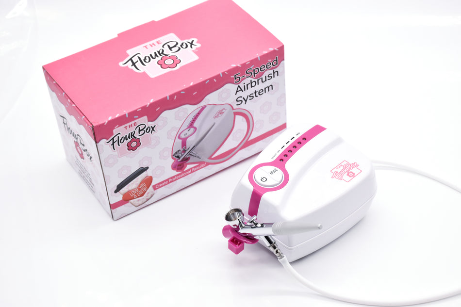 5-Speed Flour Box Airbrush System