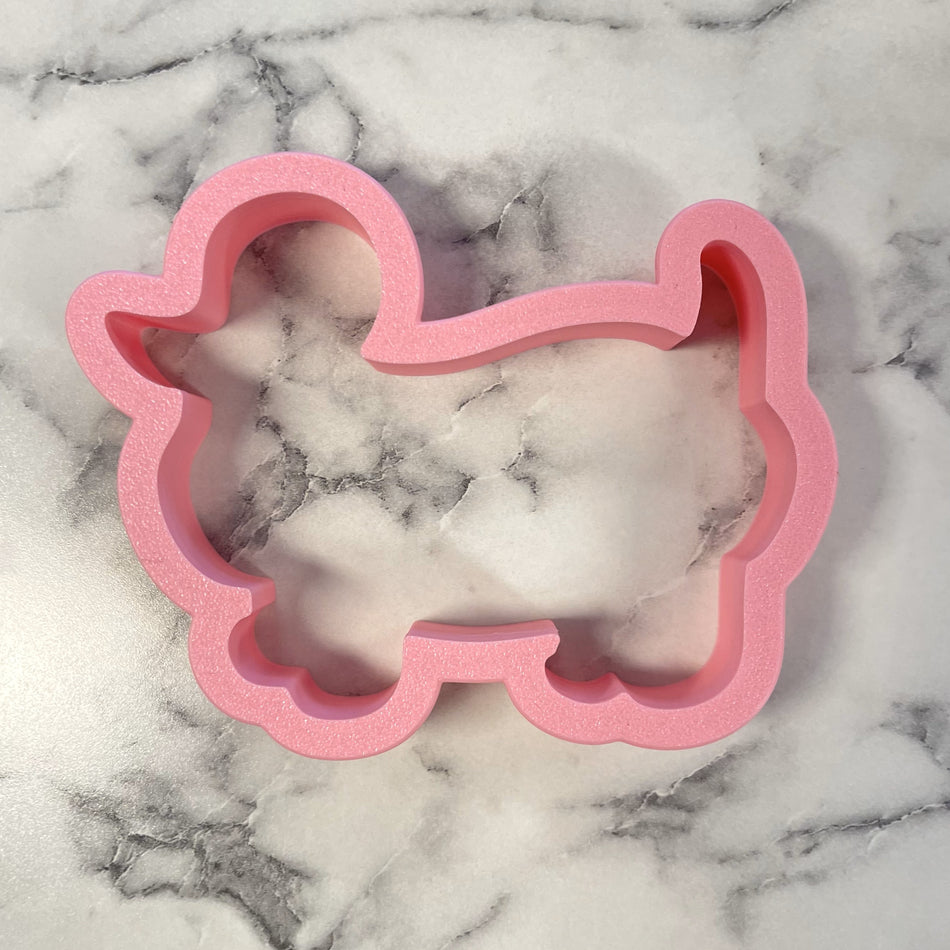Dachshund in Hot Dog Costume Cookie Cutter
