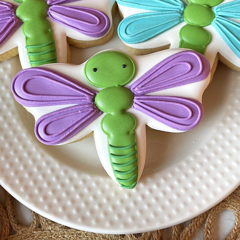 Dragonfly (Floppy Flower) Flour Box Club Flip Cookie Cutter