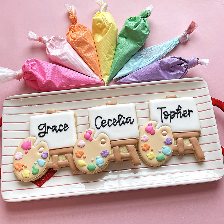 Easel with Palette Cookie Cutter