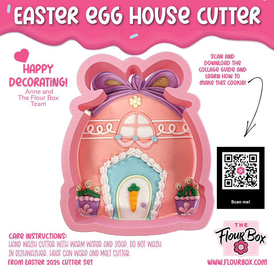 Easter Egg House Cookie Cutter