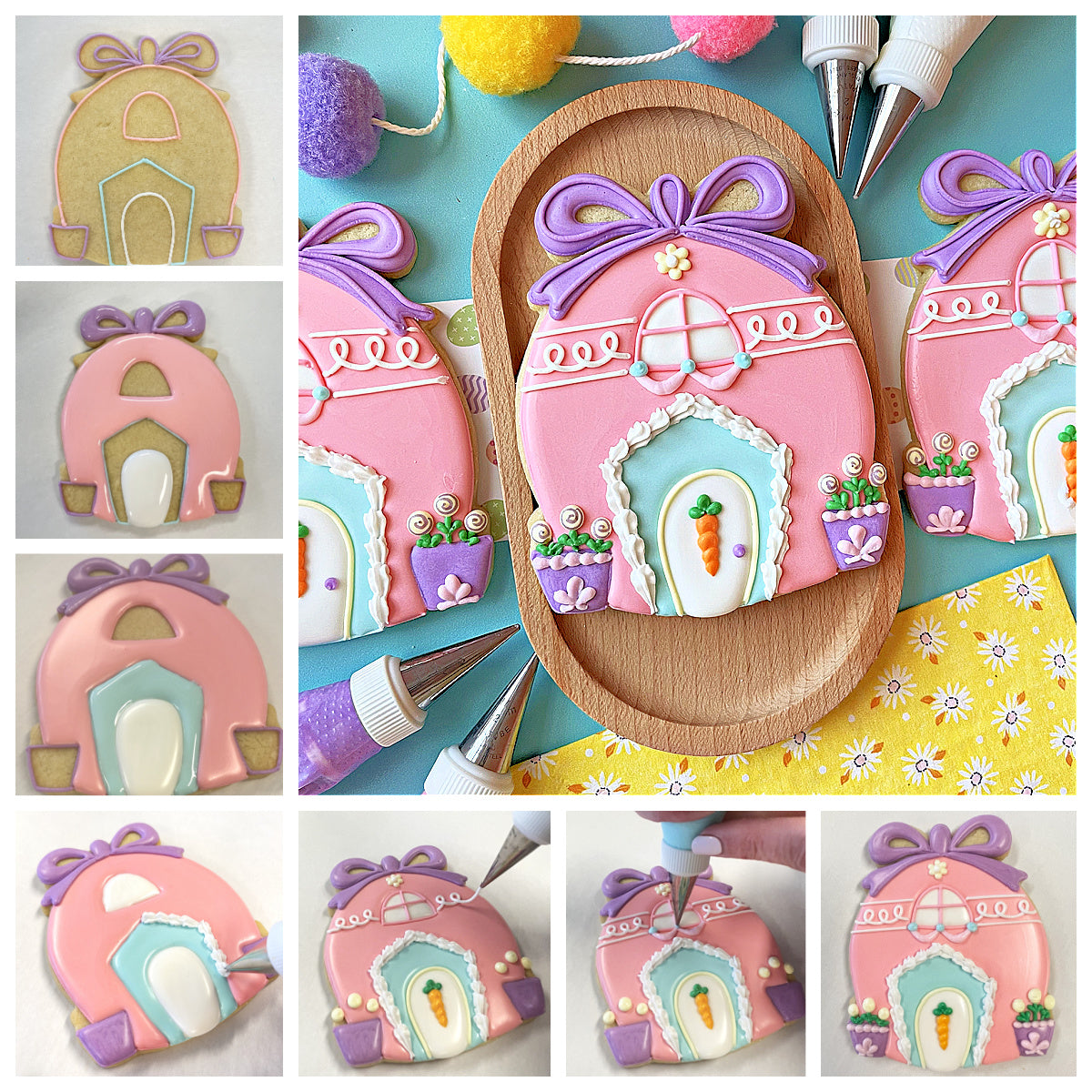Easter Egg House Cookie Cutter