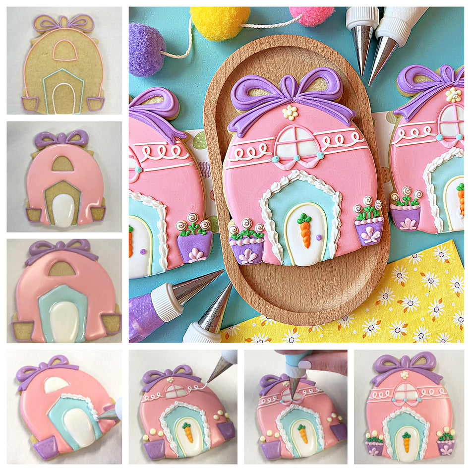 Easter Egg House Cookie Cutter
