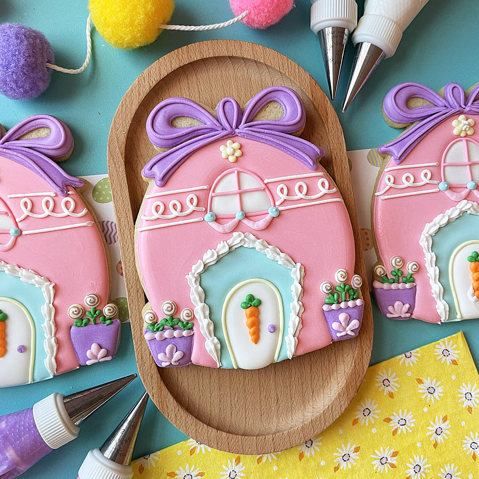 Easter Egg House Cookie Cutter