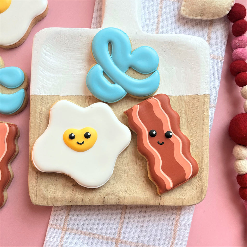 Bacon and Eggs Cookie Cutter BUNDLE (Regular Size)