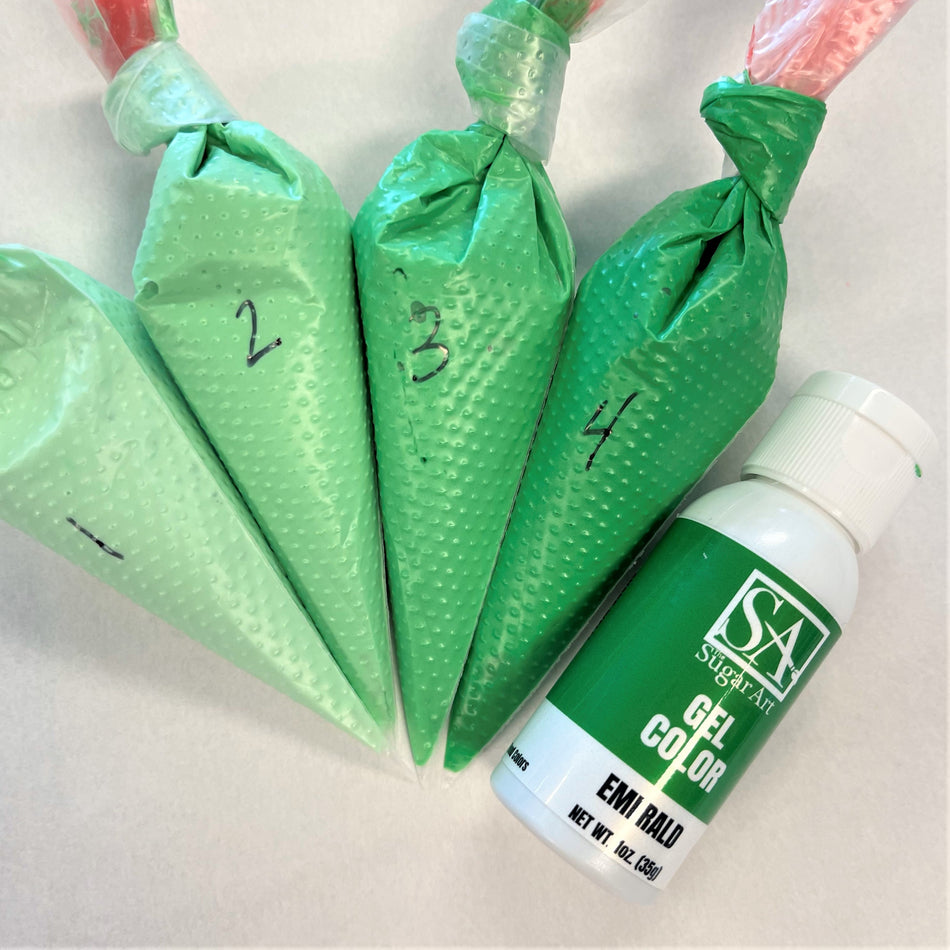 Emerald The Sugar Art Gel Color